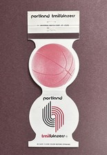 1982-83 Matchbook cover Portland Trailblazers Schedule NOS picture