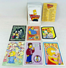 THE SIMPSONS MANIA (Inkworks 2002) Complete Card Set MATT GROENING Art (#1-72) picture