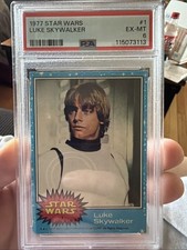 1977 star wars 1 luke skywalker psa 6 picture