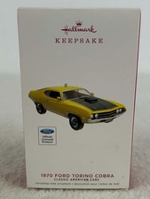 NEW 2019 Hallmark 1970 FORD TORINO COBRA Ornament Classic American Car picture