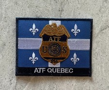 Quebec Canada ATF patch new condition picture