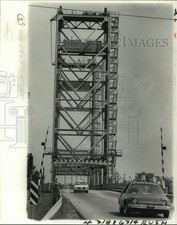 1980 Press Photo A new high rise bridge will replace this draw bridge. picture