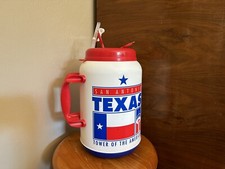 WHIRLEY XM-100 SAN ANTONIO TOWER OF THE AMERICAS JUG TRAVEL INSULATED 100 OZ. picture