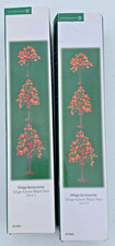 2 Boxes, 6 Pieces Department 56 Village Autumn Maple Trees 2008 Halloween Fall picture