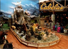 Sidney NE postcard CABELAS STORE INTERIOR WILDLIFE DISPLAY & RETAIL 9/12 BQ1883 picture