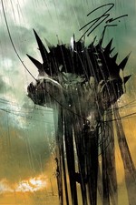 SIGNED TIERI ABSOLUTE BATMAN ARK-M #1 JOCK FOIL SDCC  W COA NM+ picture