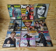 (10) Vtg Harry Potter Daniel Radcliffe Magazine LOT Collectible Crafts Scrapbook picture