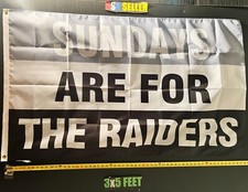 Football Flag  Las Vegas Raiders NFL NCAA Cave Beer USA Sign 3x5' picture