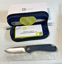 Civivi Elementum Folding Knife 2.96in D2 Steel Black G10 Handles C907A picture