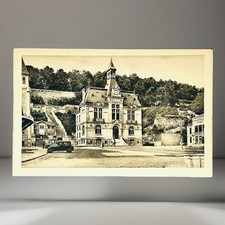Vintage Postcard Château-Thierry France Hôtel de Ville Town Hall Theatre CPA picture