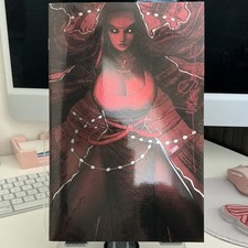 Marian Heretic #1 Virgin Variant Foil LTD 500 SIGNED By Nathan SZERDY With COA picture