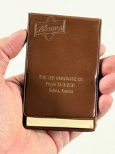 vtg 1959 H.D. HD Lee Mercantile Hardware Salina KS Advertising Notepad notebook picture