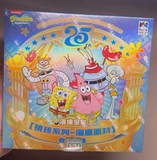 SpongeBob SquarePants TCG 25th Anniversary Sealed Collection Cards Box Gifts picture