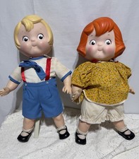 Vintage 1984 Campbell’s Soup Kids Dolls Pair 17