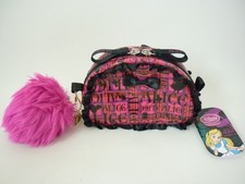 unused Stored Alice Pouch Cosmetic Disney Resort Pink Wonderland Alice Frill picture