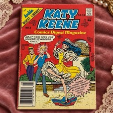 ​Katy Keene Comics Digest Magazine No. 2 June 1988 Archie Vintage Comic Book picture