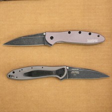 Kershaw Leek Gray 1660GRYBW, Plain Edge, Speed Safe, Brand New, Factory 2nd picture