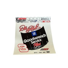 Dale Earnhardt Sr #3 GM Goodwrench Service Plus Static Cling Window Decal Nascar picture