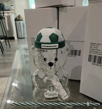 Starbucks Authentic FIFA World Cup Bearista Bear Cup Soccer Lid 20oz picture