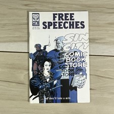 Free Speeches #1 1998 Oni Press Frank Miller Cover CBLDF Very Good 4.0 picture