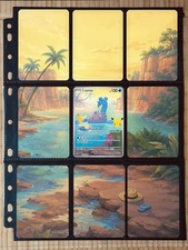 Pokémon Lapras 131/128 Extended Art Binder Insert | 3x3 9-Pocket picture