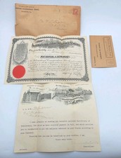 Scranton Pa International Correspondence School Letter/Scholarship Papers 1901  picture