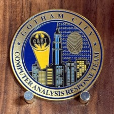 FBI New York Field Office Gotham City CART Challenge Coin  W#24 picture