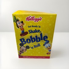2003 Kelloggs Disney Mini Bobble Heads Partial Set 8 Figures W/ Store Display Bo picture