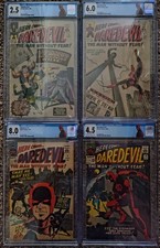 Daredevil #6, 8, 9, 10 (Marvel 1965) CGC Lot - 2.5/6.0/8.0/4.5 - NEW DD Labels picture