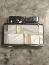 Roger's Vintage Marble Table Top Cigarette Lighter picture