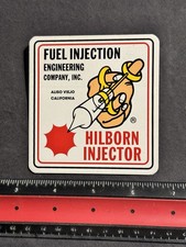 Vintage Hilborn Injector Sticker NHRA OCIR picture