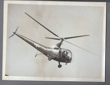 SIKORSKY R-6 HOVERFLY DOMAN FRASIER HELICOPTERS LARGE VINTAGE ORIGINAL PHOTO 11 picture