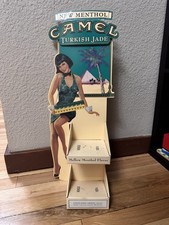 2000’s Camel Turkish Jade Cardboard Tabletop Display Stand picture