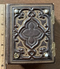 antique hinge back album oddity magical bookshelf decor picture