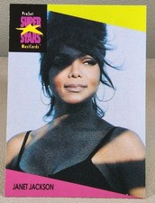 1 - Janet Jackson ~ 1991 Pro Set - Super Star Music Trading Cards. FL-6-14 picture