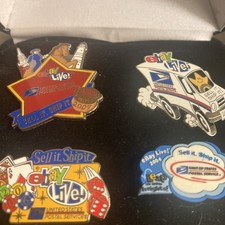 4 EBAY Live 2004, 05, 06 & 2007 Convention Pins Sets. New in box  picture
