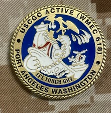 US Coast Guard Cutter USCG Port Angeles USCGC WMEC 618 Navy Challenge Coin picture