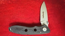 Remington M-series Knife Alum Handle 3.5” SS Blade 2004 USA Never Used picture