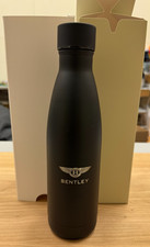 Official NIB BENTLEY Motors Stainless Steel Black Insulated Water Bottle picture