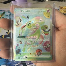 Pokémon TCG: Mew Futuristic Rare ex 158/128 - 30th Celebrations - Near Mint NM picture
