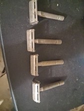 Gillette Safety Razor No Date 4x Lot picture