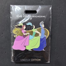 Disney WDI Lady Tremaine Drizella Anastasia Sisters LE 250 Pin Cinderella 70th picture