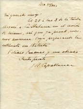 Jose Raul Capablanca World Chess Champion Rare Signed Autograph Letter PSA DNA picture