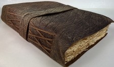 Leather Village Handmade Leather Journal Deckle Edge Paper Rustic Notebook New picture
