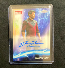 Topps 2025 Marvel Studios Chrome Simu Liu Shang-Chi Autograph Insert AA-SL picture