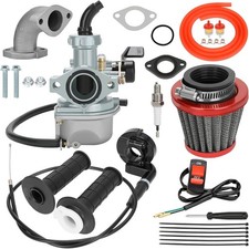 PZ22 Carburetor 22 mm Carb Throttle Cable Grip for 110cc 125cc ATV Pit Dirt Bike picture