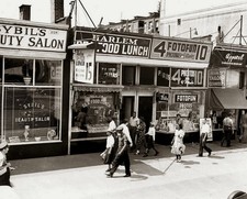 1939 New York HARLEM STREET SCENE Photo  (238) picture