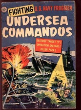 FIGHTING UNDERSEA COMMANDOS #4 4.0 // AVON PUBLICATIONS 1952 picture