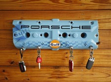 Porsche Gulf Blue Valve Cover Key Holder  picture
