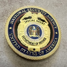 NSA US National Security Agency Special Agent DIA CIA DOD Challenge Coin ·NEW· picture